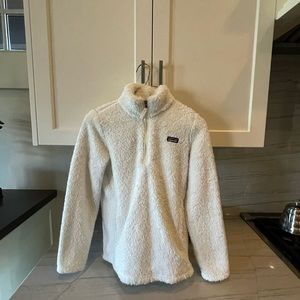 GIRLS PATAGONIA LOS GATOS XL 14 QUARTER ZIP TOP